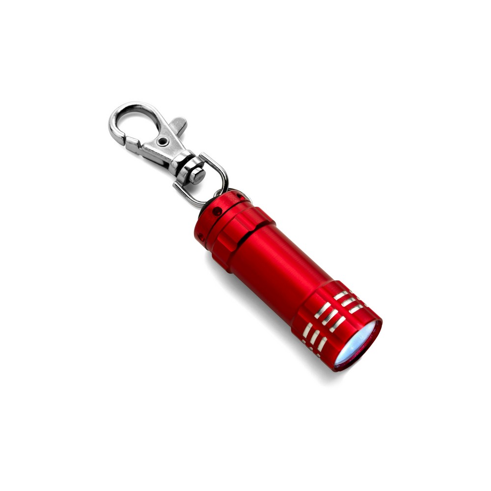 Schlüsselanhänger, Karabinerhaken, Taschenlampe 3 LED – Bild 4