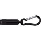 Mini Taschenlampe 1 LED mit Karabinerhaken