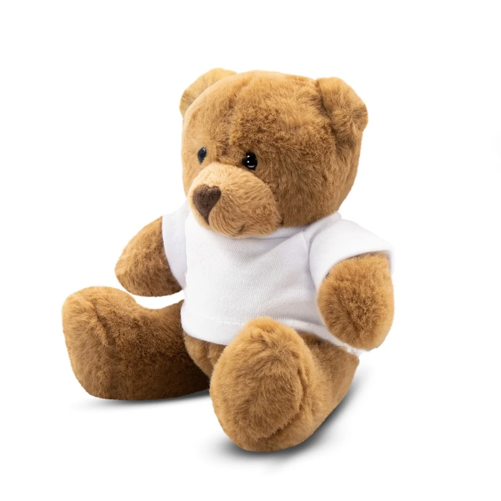 Teddybär mit T-Shirt | Nicky Brown Junior – Bild 2