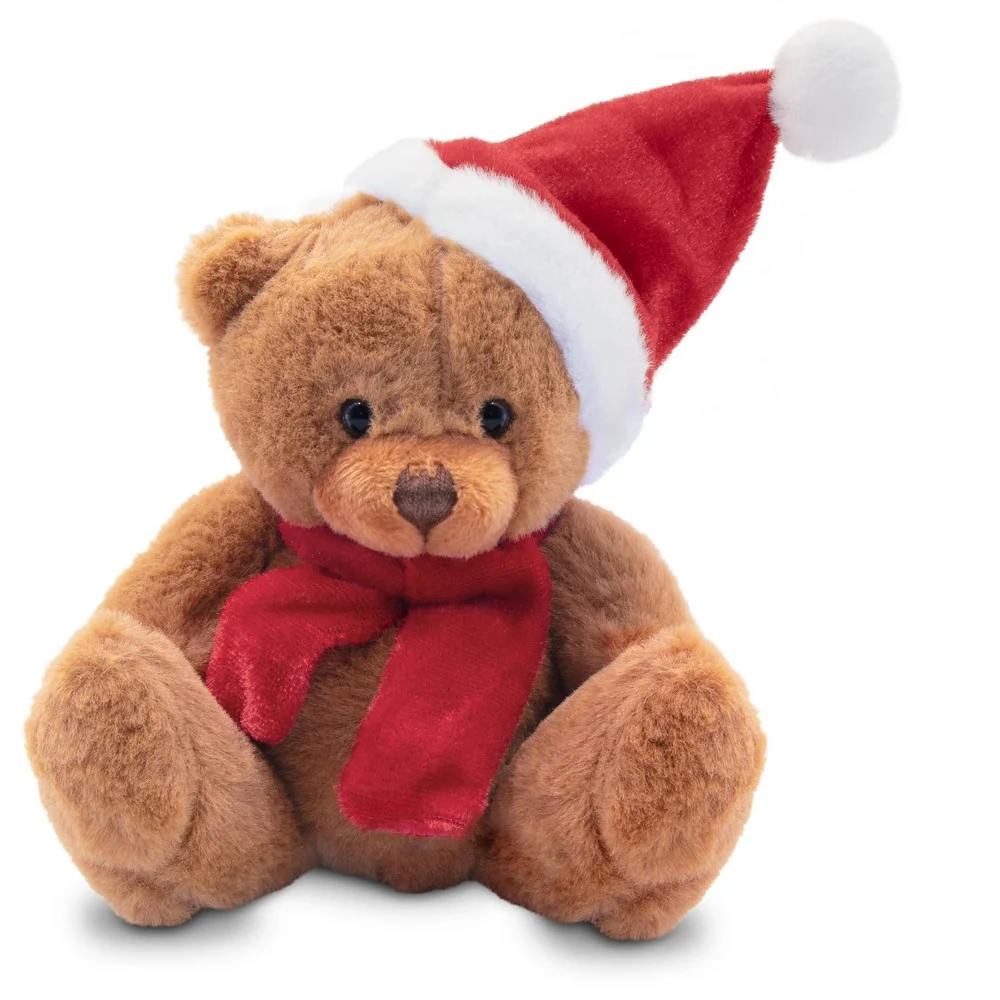 Weihnachts-Teddybär mit Mütze und Schal | Nathan Brown – Bild 2