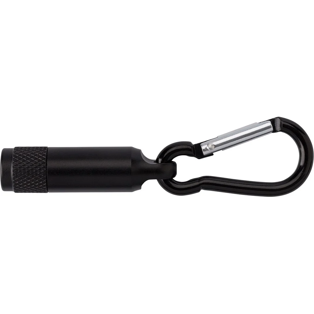 Mini Taschenlampe 1 LED mit Karabinerhaken