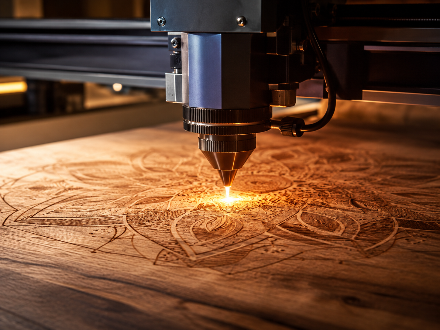 Lasergravur auf Holz und Metall