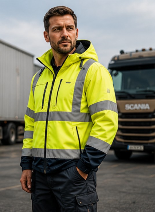 Hi-Vis Warnschutz Arbeitskleidung