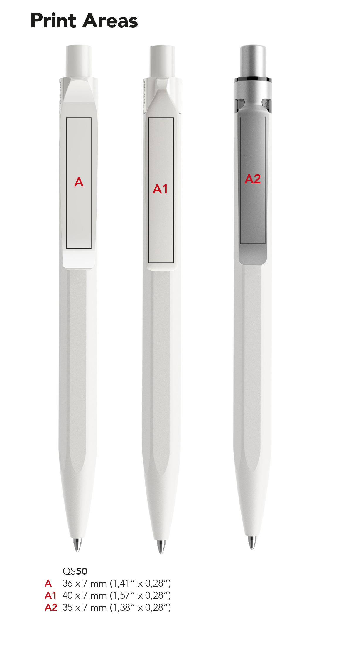 Clip (A - Clip curve) Tampondruck